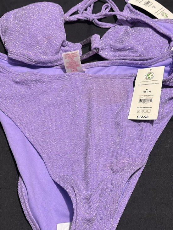Other - Women’s Shimmery Lavender Bikini Set - XL